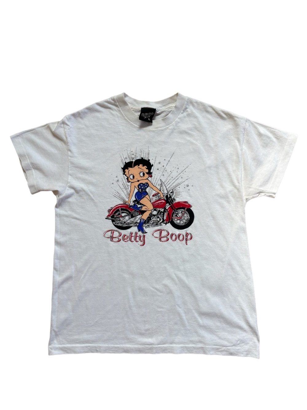 Betty Boop Motorcycle Graphic Tee